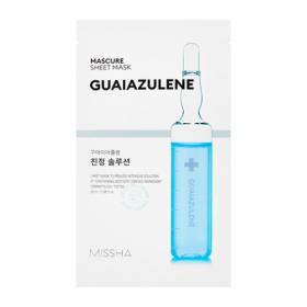 Missha Тканевая маска для лица Mascure Calming Solution Sheet Mask. фото