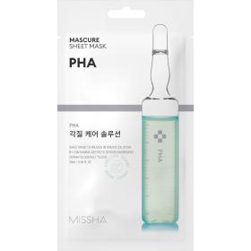Тканевая маска для лица Mascure Peeling Solution Sheet Mask Missha Тканевая маска для лица Mascure Peeling Solution Sheet Mask. фото
