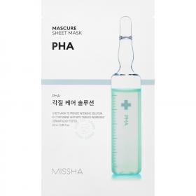 Missha Тканевая маска для лица Mascure Peeling Solution Sheet Mask. фото