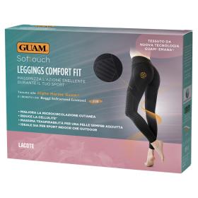 Guam Леггинсы антицеллюлитные Комфортный Фитнес, черный, L-XL 48-52, 1 пара. фото