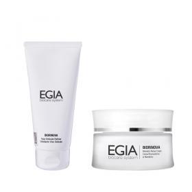Egia Набор Очищение и обновление скраб 100 мл  крем 50 мл. фото