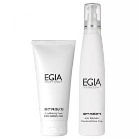 Egia Набор Для тела крем для коррекции фигуры 250 мл  лосьон для тела 300 мл. фото