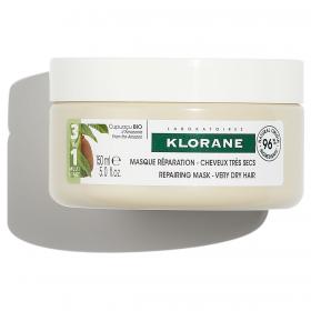Klorane Восстанавливающая маска для волос 3 в 1 с органическим маслом Купуасу, 150 мл. фото