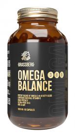 Grassberg Биологически активная добавка к пище Omega 3 6 9 Balance 1000 мг, 60 капсул. фото