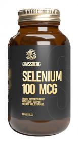 Grassberg Биологически активная добавка к пище Selenium 100 мкг, 60 капсул. фото