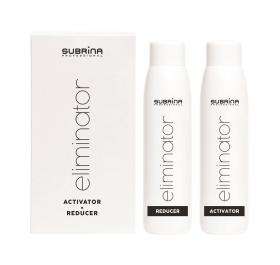 Subrina Professional Средство для снятия косметического цвета Eliminator reduceractivator, 2х100 мл. фото