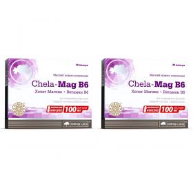 Olimp Labs Биологически активная добавка Chela-Mag B6, 690 мг, 30 х 2 шт. фото