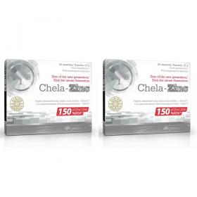 Olimp Labs Биологически активная добавка к пище Chela-Zinc, 490 мг, 30 х 2 шт. фото