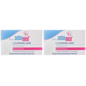 Sebamed Мыло детское очищающее Baby cleansing bar 100 г х 2 шт. фото