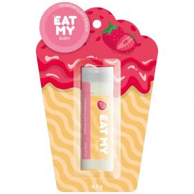 Eat My Бальзам для губ Бисквит с клубничным джемом, 4,8 г. фото