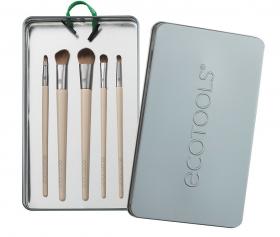 Eco Tools Набор кистей для макияжа глаз The Daily Defined Eye Kit. фото