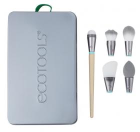 Eco Tools Набор аксессуаров и кистей для макияжа Wake Up And Glow Brush Set. фото