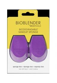 Eco Tools Набор биоразлагаемых спонжей для макияжа Bioblender Makeup Sponge Duo. фото