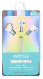 Eco Tools Набор кистей для макияжа со сменными насадками Interchangeables Blush  Glow. фото