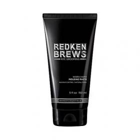 Redken Brews Моделирующая паста для подвижной текстуры Work Hard, 150 мл. фото