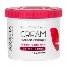 Aravia Professional Лифтинговый крем с коллагеном и мочевиной 10 Moisture Collagen Cream, 550 мл. фото