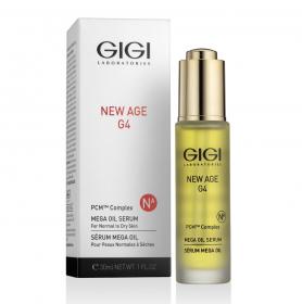 GiGi Энергетическая сыворотка для нормальной и сухой кожи Mega Oil Serum, 30 мл. фото