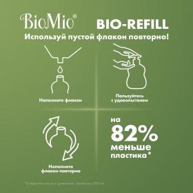 BioMio Кондиционер Мандарин для белья сменный блок 2х1 л Refill. фото