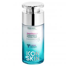 Icon Skin Увлажняющий флюид с пептидами и гиалуроновой кислотой Aqua Essence, 30 мл. фото