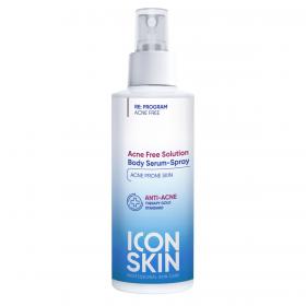 Icon Skin Сыворотка-спрей Acne Free Solution, 100 мл. фото