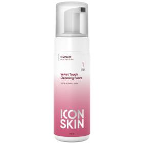 Icon Skin Очищающая пенка для умывания Velvet Touch, 175 мл. фото