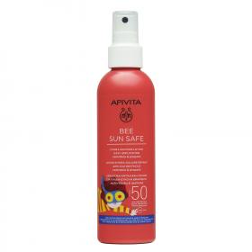 Apivita Солнцезащитный увлажняющий спрей с легким нанесением для детей SPF50, 200 мл. фото
