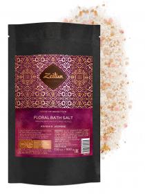Zeitun Цветочная соль для ванн Ритуал соблазна c лепестками белого жасмина, 500 г. фото