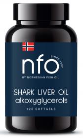 Norwegian Fish Oil Комплекс из жира печени акулы с Омега 3, 120 капсул. фото