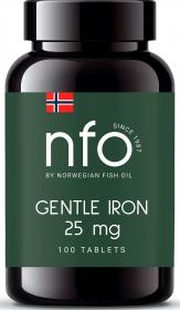 Norwegian Fish Oil Комплекс с легкодоступным железом, 100 таблеток. фото