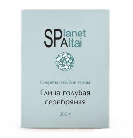Planet Spa Altai Средство косметическое Глина голубая серебряная, 200 г. фото