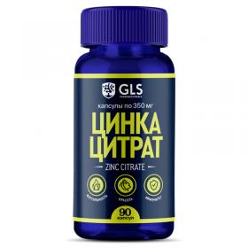 GLS Цинка цитрат 350 мг, 90 капсул. фото