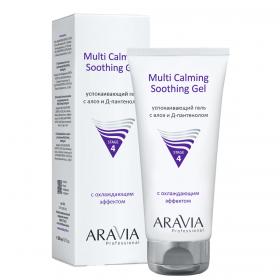 Aravia Professional Успокаивающий гель с алоэ и Д-пантенолом Multi Calming Soothing Gel, 200 мл. фото