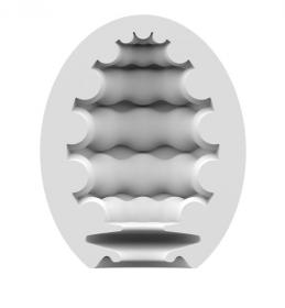 Satisfyer Мини-мастурбатор Egg Single Riffle. фото