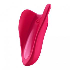 Satisfyer Бесшумная вкладка в трусики High Fly, красный. фото