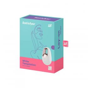 Satisfyer Мини-вибромассажер White Temptation. фото