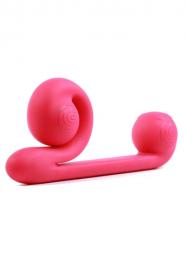 Snail Вибромассажер для двойной стимуляции Vibe, розовый. фото
