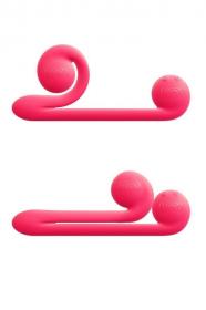 Snail Вибромассажер для двойной стимуляции Vibe, розовый. фото