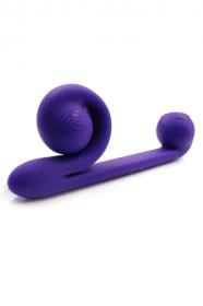 Snail Вибромассажер для двойной стимуляции Vibe, фиолетовый. фото