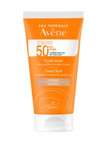 Avene Солнцезащитный тонирующий флюид SPF 50, 50 мл. фото