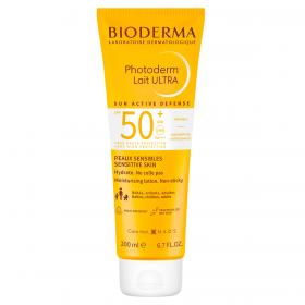 Bioderma Солнцезащитное молочко Ультра SPF50, 200 мл. фото