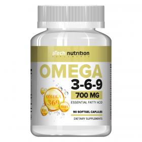 A Tech Nutrition Комплекс Омега 3-6-9 700 мг, 90 мягких капсул. фото