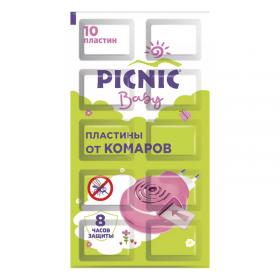 Picnic Пластины от комаров для детей, 10 шт. фото