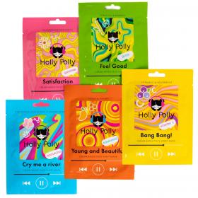 Holly Polly Питающая тканевая маска с медом и манго Young and Beautiful на кремовой основе, 22 г. фото