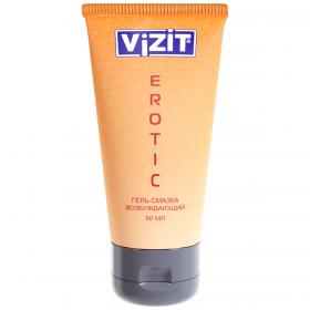 Vizit Возбуждающий гель-смазка Erotic, 50 мл. фото