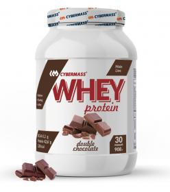 CyberMass Сухой белковый концентрат Whey Двойной шоколад, 908 г. фото