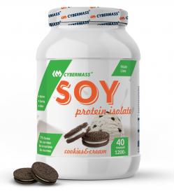 CyberMass Сухой белковый концентрат Soy Печенье-крем, 1200 г. фото