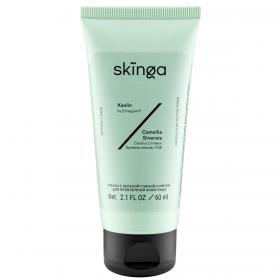 Skinga Маска с зеленой глиной и мятой для проблемной кожи лица, 60 мл. фото