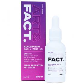ArtFact Сыворотка с цинком и ниацинамидом Niacinamide 10  Zinc 1, 30 мл. фото