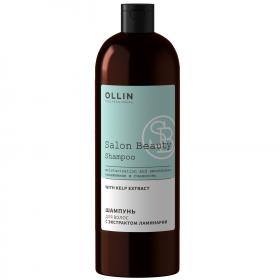 Ollin Professional Шампунь для волос с экстрактом ламинарии, 1000 мл. фото