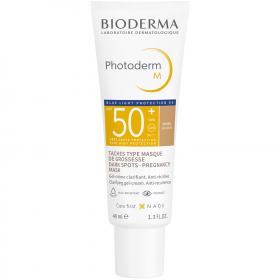 Bioderma Солнцезащитный крем-гель M SPF 50, темный оттенок, 40 мл. фото